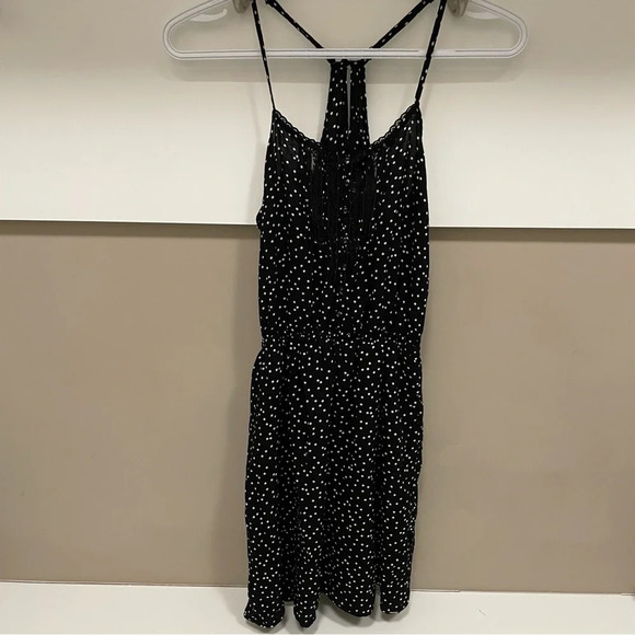 Garage Women’s XS Black and White Polka Dot Dress - Picture 1 of 7